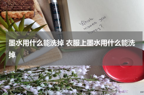 墨水用什么能洗掉 衣服上墨水用什么能洗掉