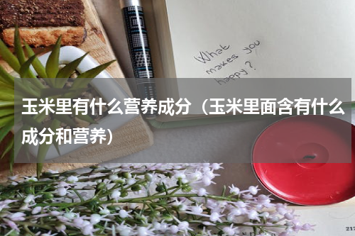 玉米里有什么营养成分（玉米里面含有什么成分和营养）