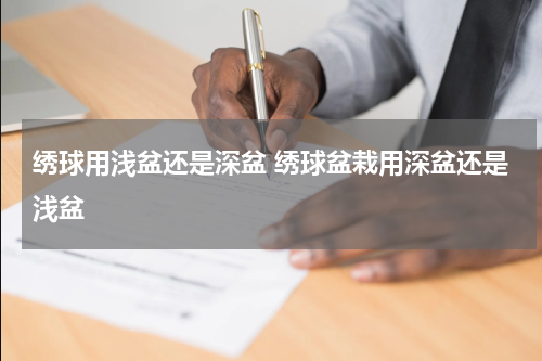 绣球用浅盆还是深盆 绣球盆栽用深盆还是浅盆
