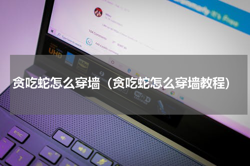 贪吃蛇怎么穿墙(贪吃蛇怎么穿墙教程)