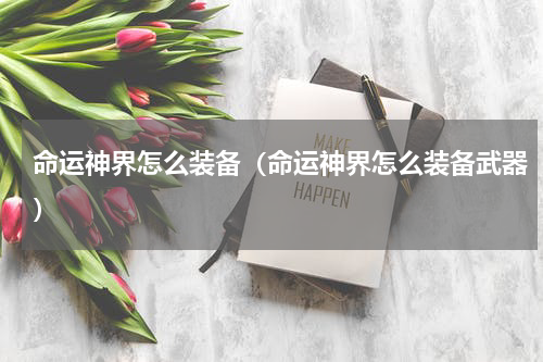 命运神界怎么装备(命运神界怎么装备武器)