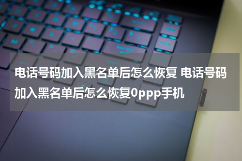 电话号码加入黑名单后怎么恢复 电话号码加入黑名单后怎么恢复0ppp手机