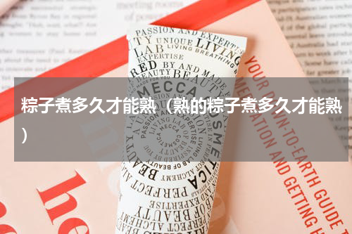 粽子煮多久才能熟(熟的粽子煮多久才能熟)