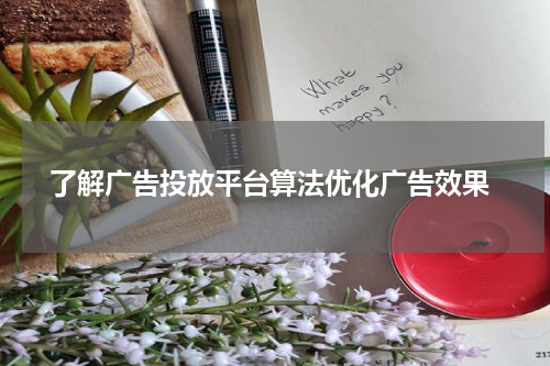  了解广告投放平台算法优化广告效果