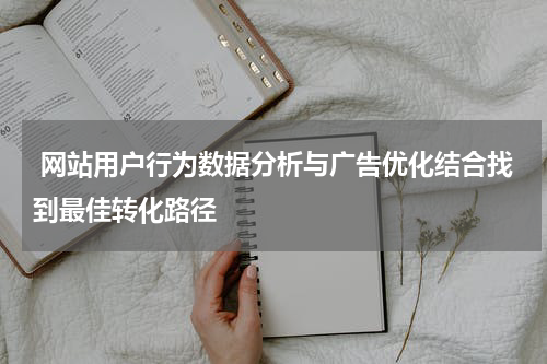 网站用户行为数据分析与广告优化结合找到最佳转化路径